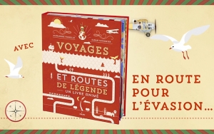 Création de la vidéo pour le livre Voyages et routes de légende - Claudine Defeuillet, graphiste designer, pour COCO and Co